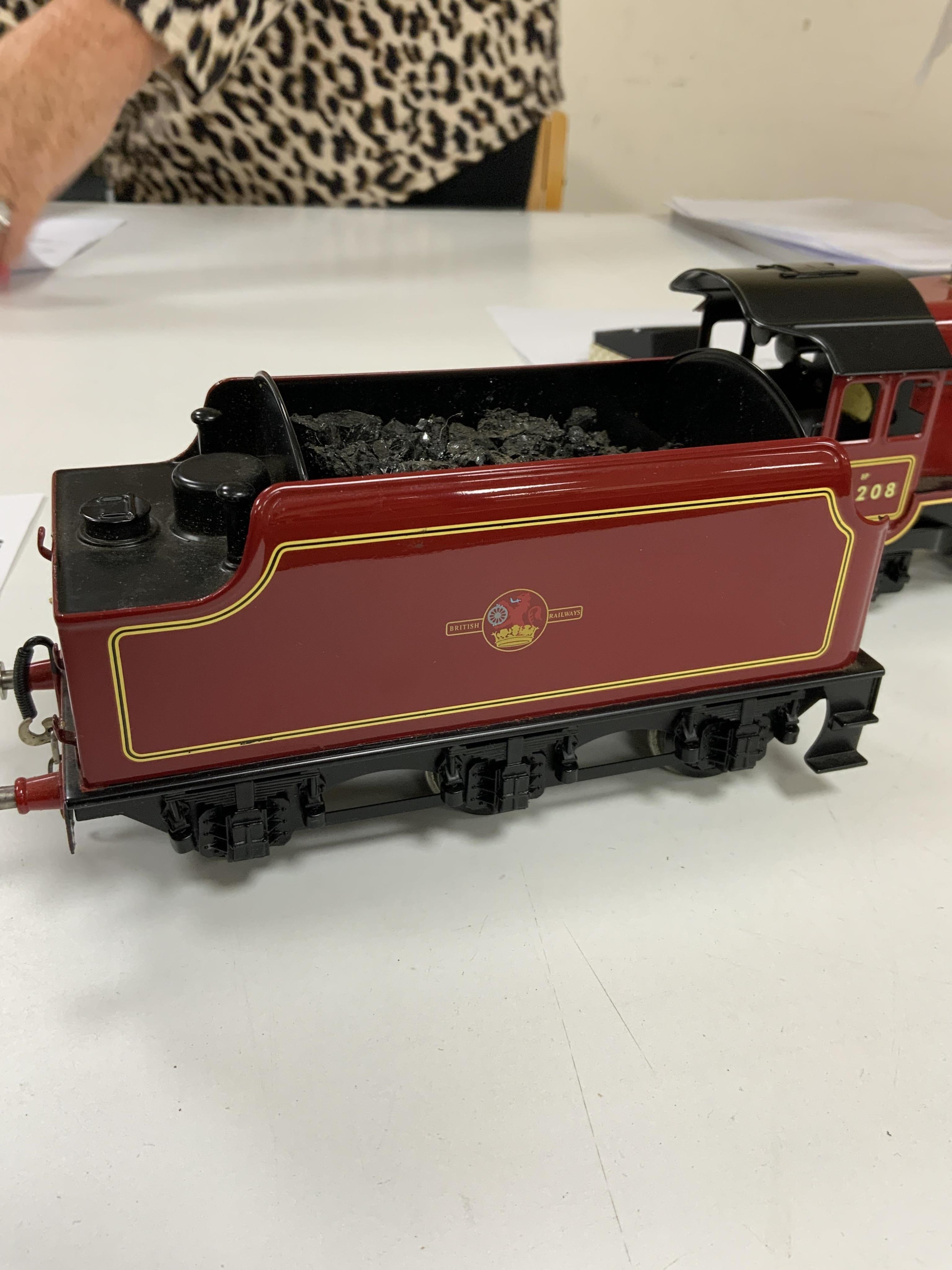 A boxed Bassett-Lowke by Corgi 0 gauge tinplate BR Princess Royal class 4-6-2 tender locomotive, Princess Helena Victoria 46208, a special limited release, with option for two or three rail running, with instruction leaf